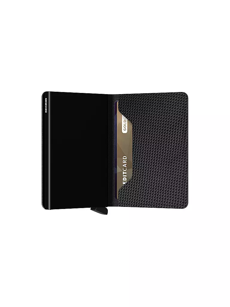 SECRID | Geldbörse - Slimwallet Carbon Black | schwarz