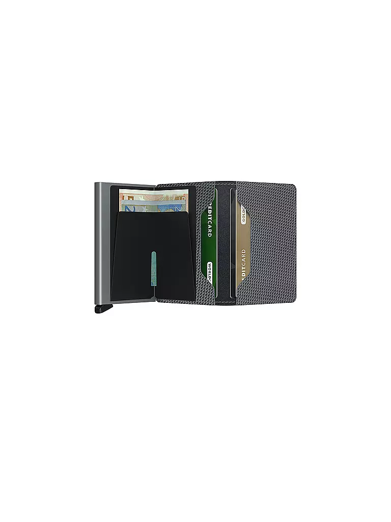 SECRID | Geldbörse - Slimwallet Carbon Cool Grey | olive