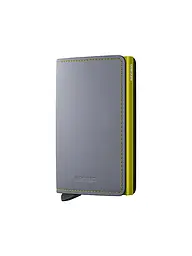 SECRID | Geldbörse - Slimwallet grey & lime | Grau