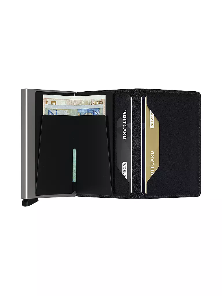 SECRID | Geldbörse - Slimwallet Original Slim Black | schwarz