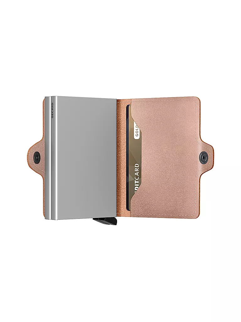 SECRID | Geldbörse - Twinwallet Metallic Twin Rose | rosa