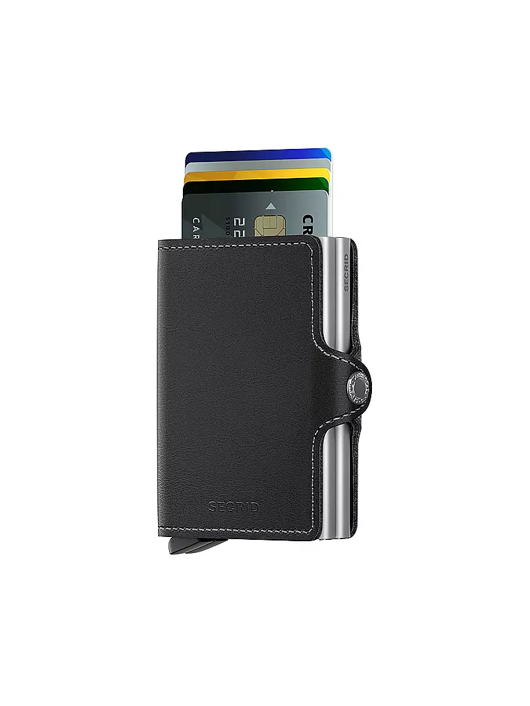 SECRID | Geldbörse - Twinwallet Original Twin Black | schwarz