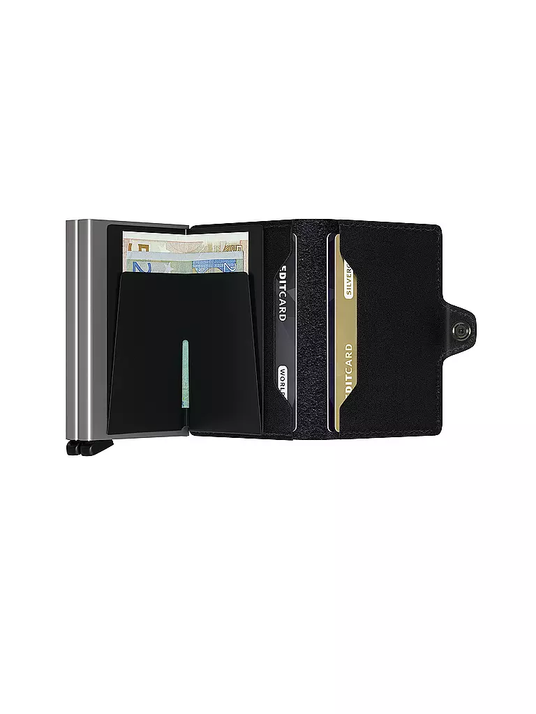 SECRID | Geldbörse - Twinwallet Original Twin Black | braun