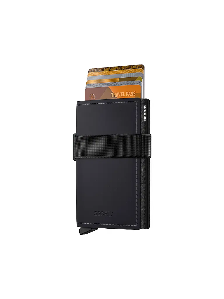 SECRID | Geldbörse BANDWALLET Black Black | schwarz