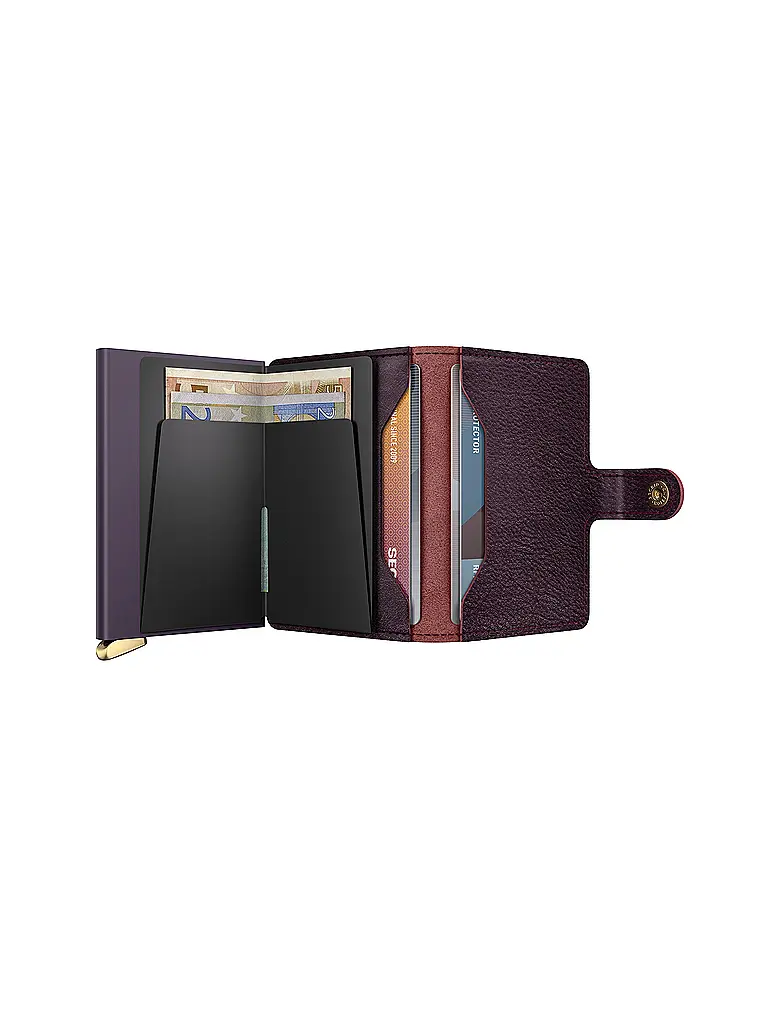 SECRID | Geldbörse PREMIUM MINIWALLET Bordeaux | 