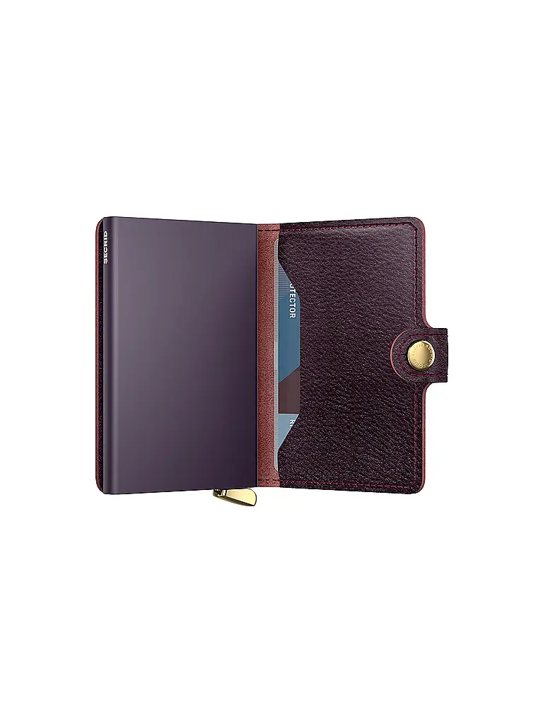 SECRID | Geldbörse PREMIUM MINIWALLET Bordeaux | 