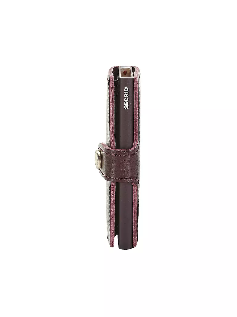 SECRID | Geldbörse PREMIUM MINIWALLET DUSK Bordeaux | dunkelrot