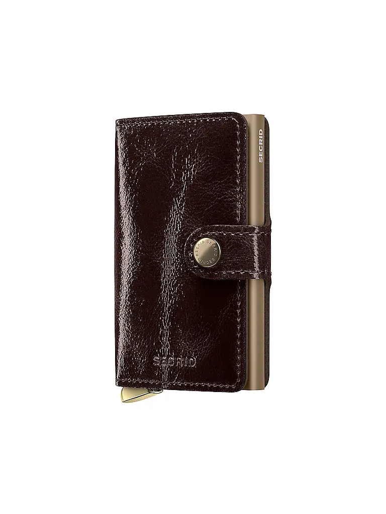 SECRID | Geldbörse PREMIUM MINIWALLET Mahogany | braun