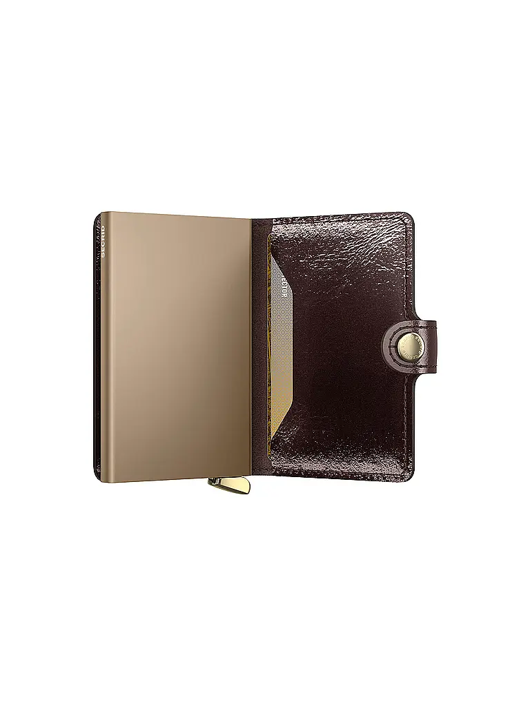 SECRID | Geldbörse PREMIUM MINIWALLET Mahogany | braun