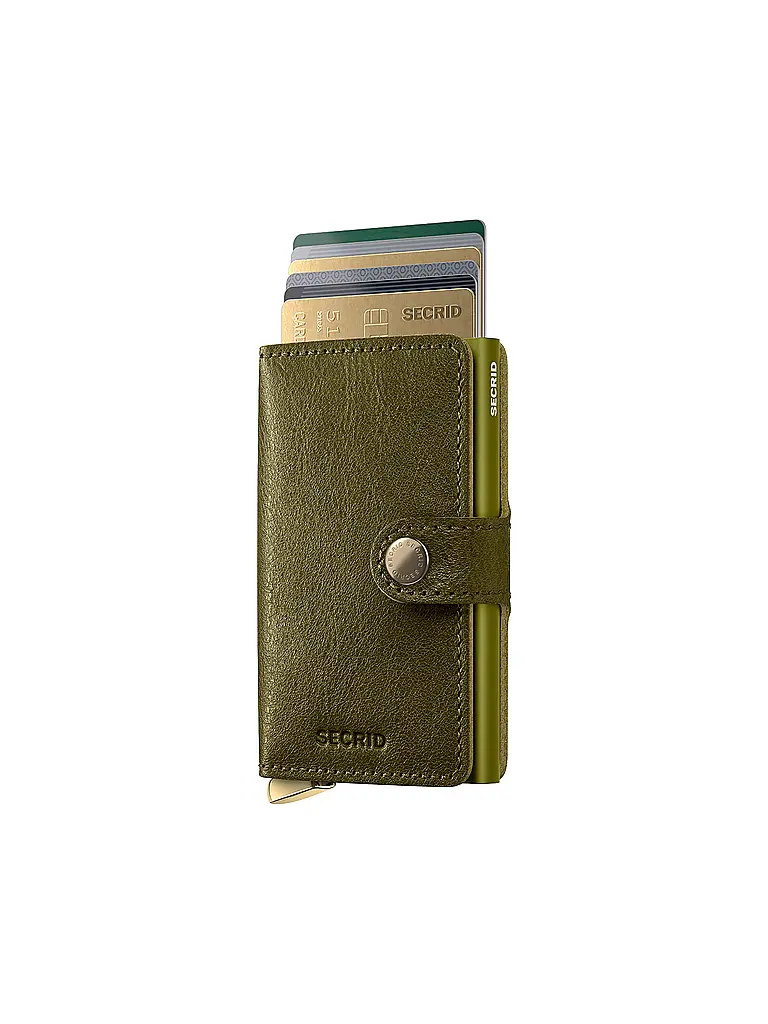 SECRID | Geldbörse PREMIUM MINIWALLET Olive | olive