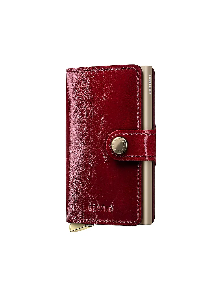 SECRID | Geldbörse PREMIUM MINIWALLET Red | dunkelrot