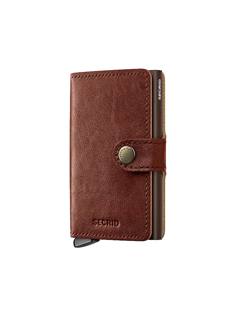SECRID | Geldbörse PREMIUM MINIWALLET Whisky | braun