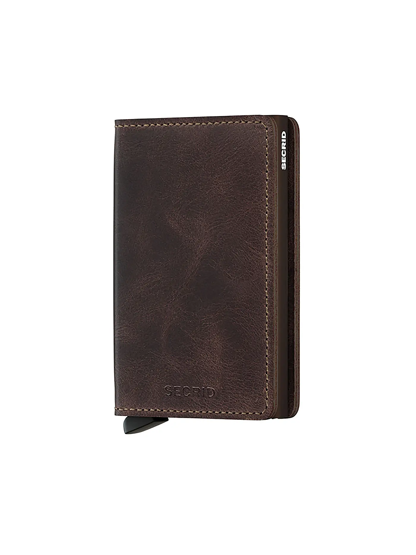 SECRID | Geldbörse - Slimwallet VINTAGE SLIM orange | braun