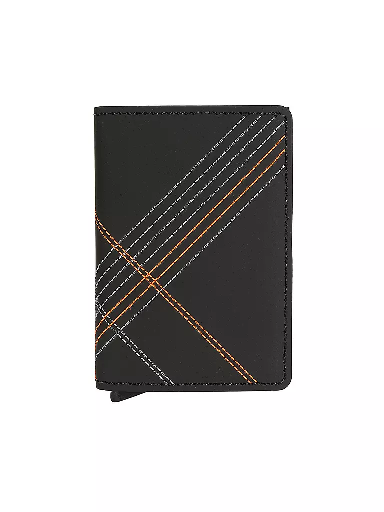 SECRID | Geldbörse SLIMWALLET STITCHED Orange | orange