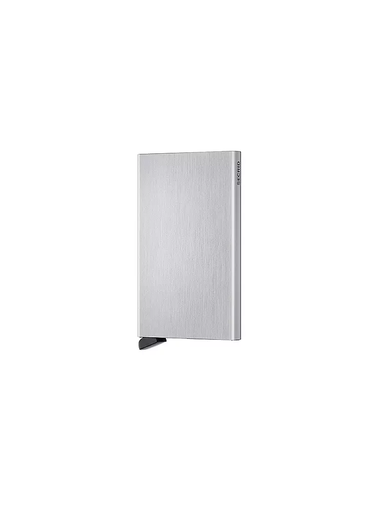 SECRID | Kartenhalter - Cardprotector Brushed Silver | silber