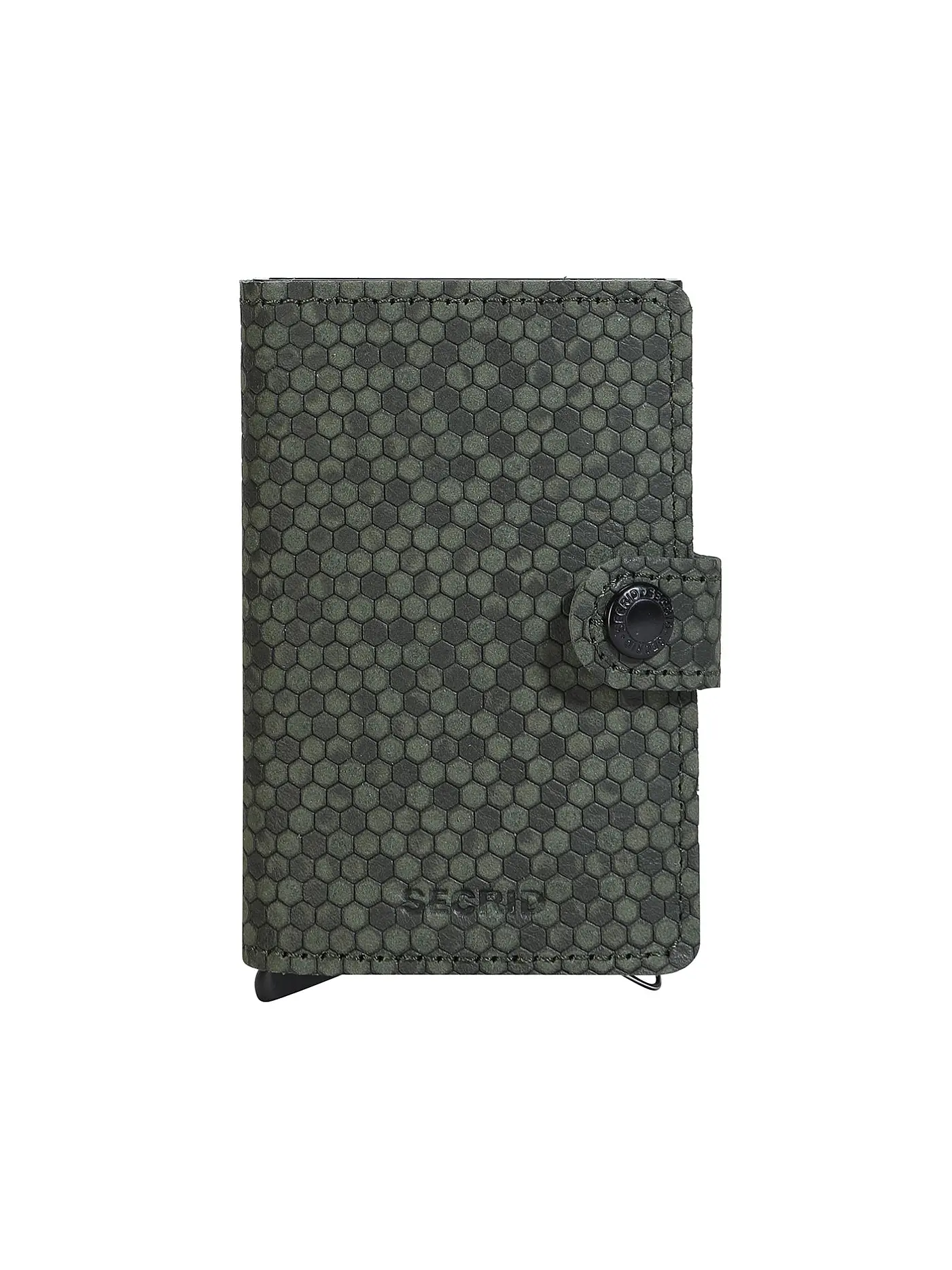 SECRID | Miniwallet HEXAGON Black | olive