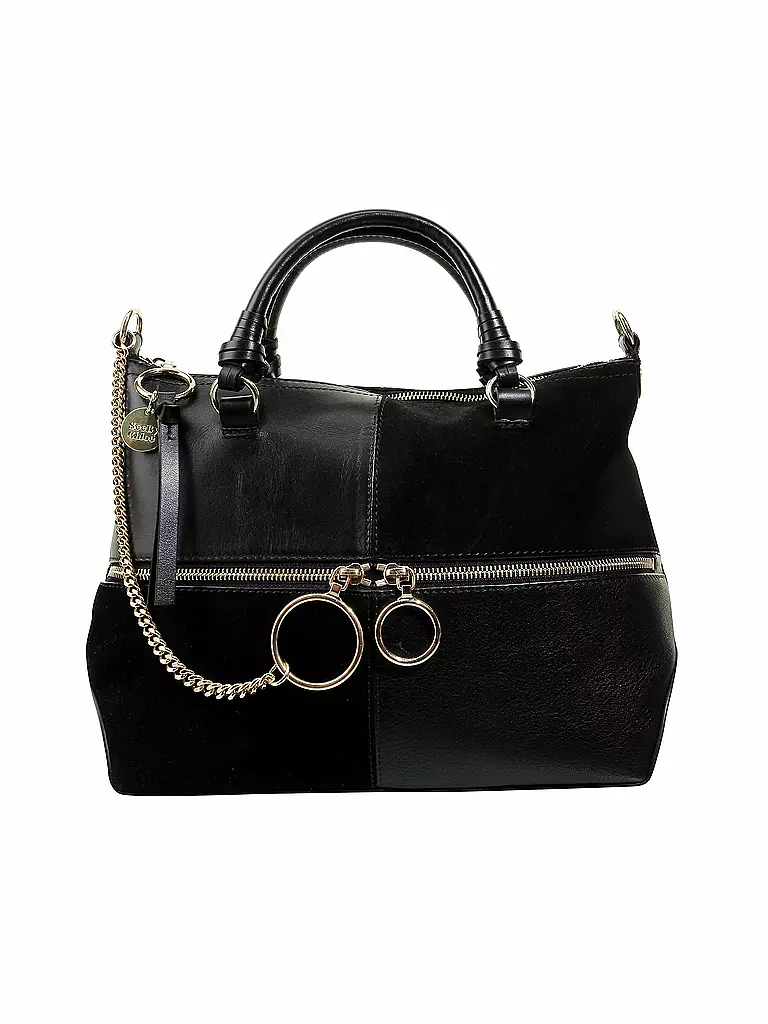 SEE BY CHLOE | Ledertasche - Henkeltasche "Emy" | schwarz