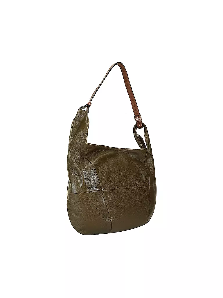 SEE BY CHLOE | Ledertasche - Hobo Bag INDRA | olive