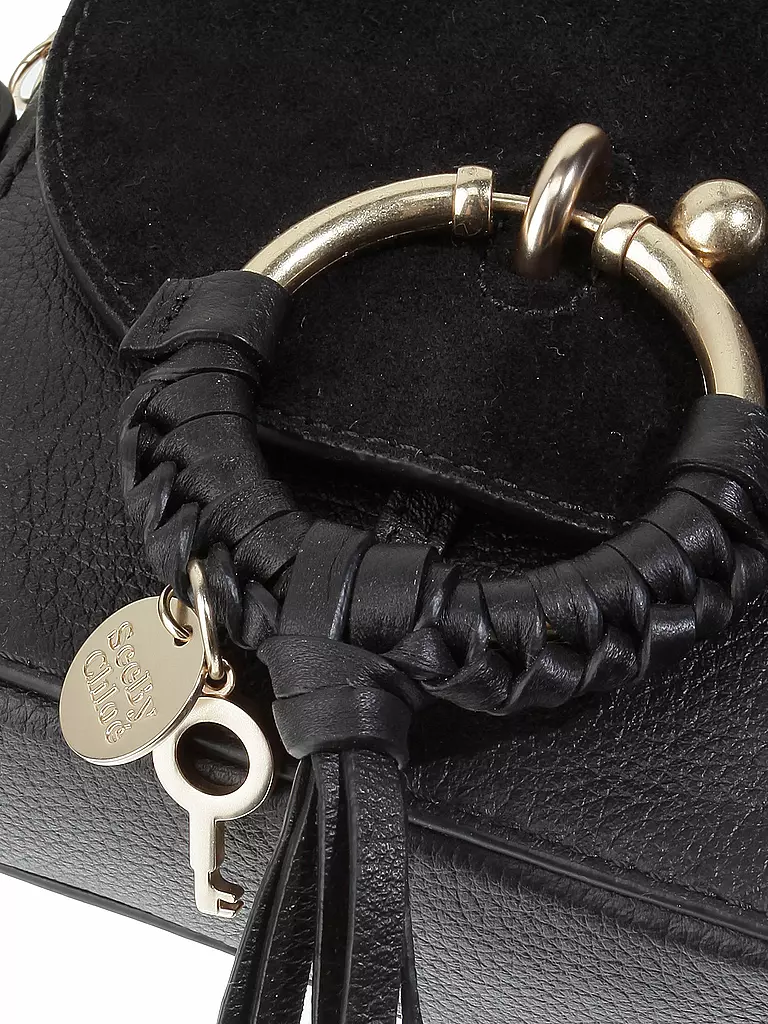 SEE BY CHLOE | Ledertasche - Mini Bag  | schwarz