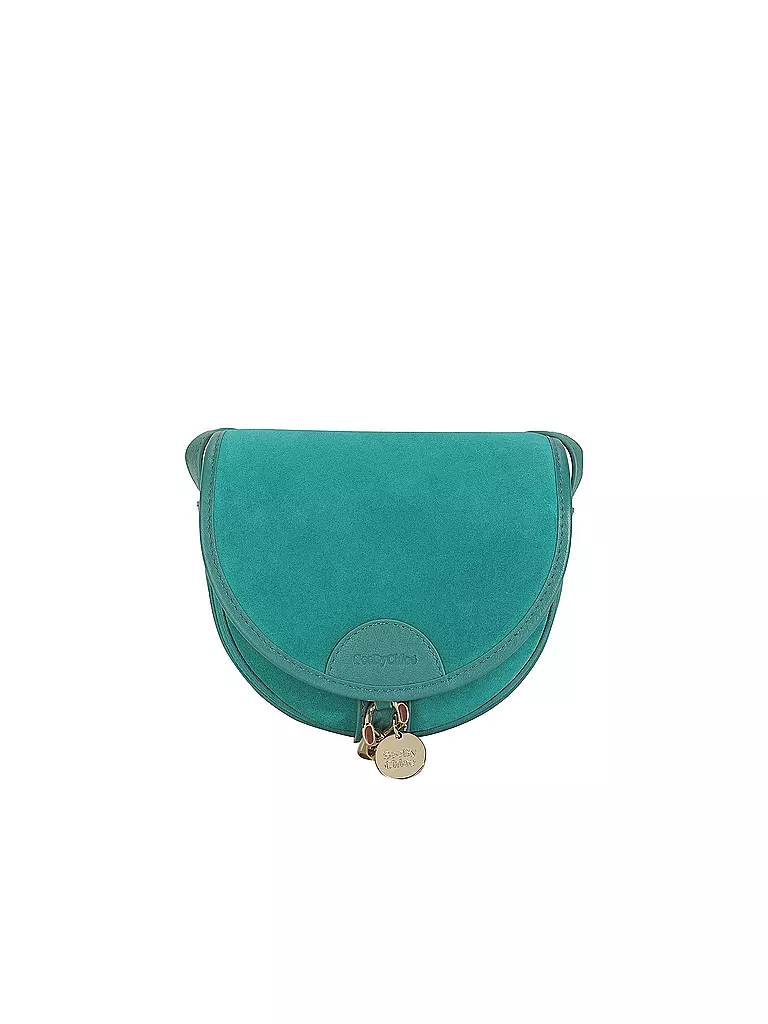 SEE BY CHLOE | Ledertasche - Mini Bag MARA  | türkis