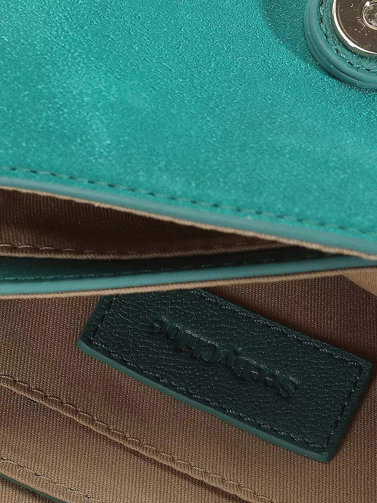 SEE BY CHLOE | Ledertasche - Mini Bag MARA  | türkis