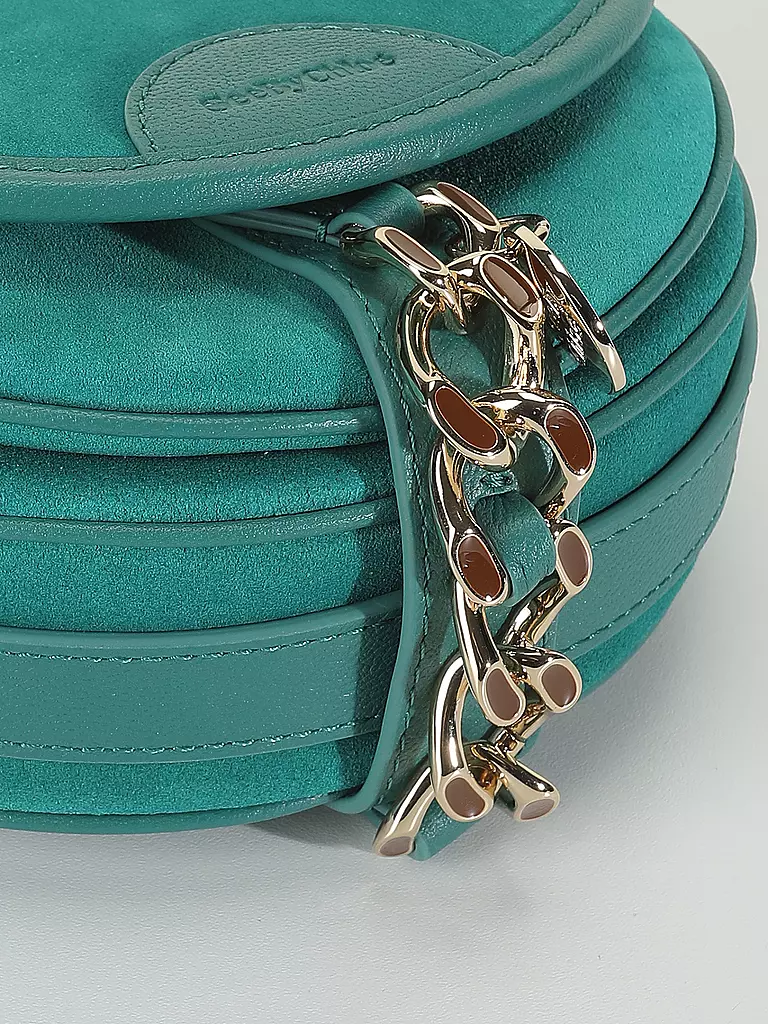 SEE BY CHLOE | Ledertasche - Mini Bag MARA  | türkis