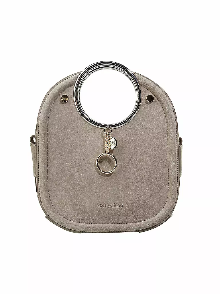SEE BY CHLOE | Ledertasche - Minibag | grau