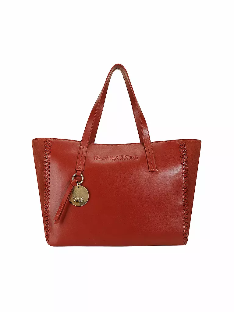 SEE BY CHLOE | Ledertasche - Shopper TILDA | dunkelrot