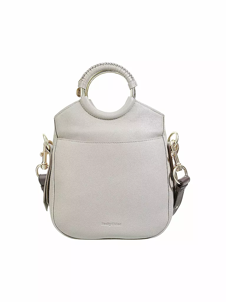 SEE BY CHLOE | Ledertasche - Umhängetasche "Monroe" | grau