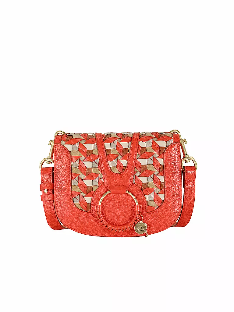 SEE BY CHLOE | Ledertasche - Umhängetasche HANA Small | orange