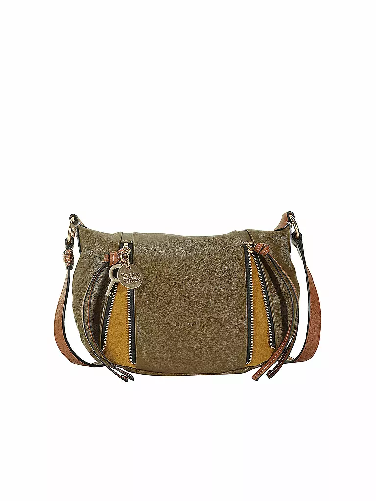 SEE BY CHLOE | Ledertasche - Umhängetasche INDRA | olive