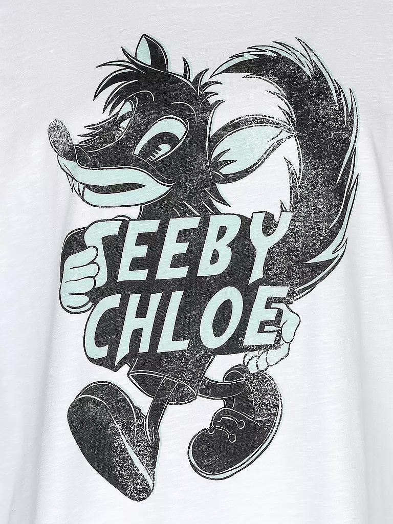 SEE BY CHLOE | T-Shirt | weiss