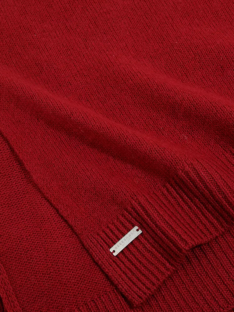 SEEBERGER | Kaschmir-Schal | rot