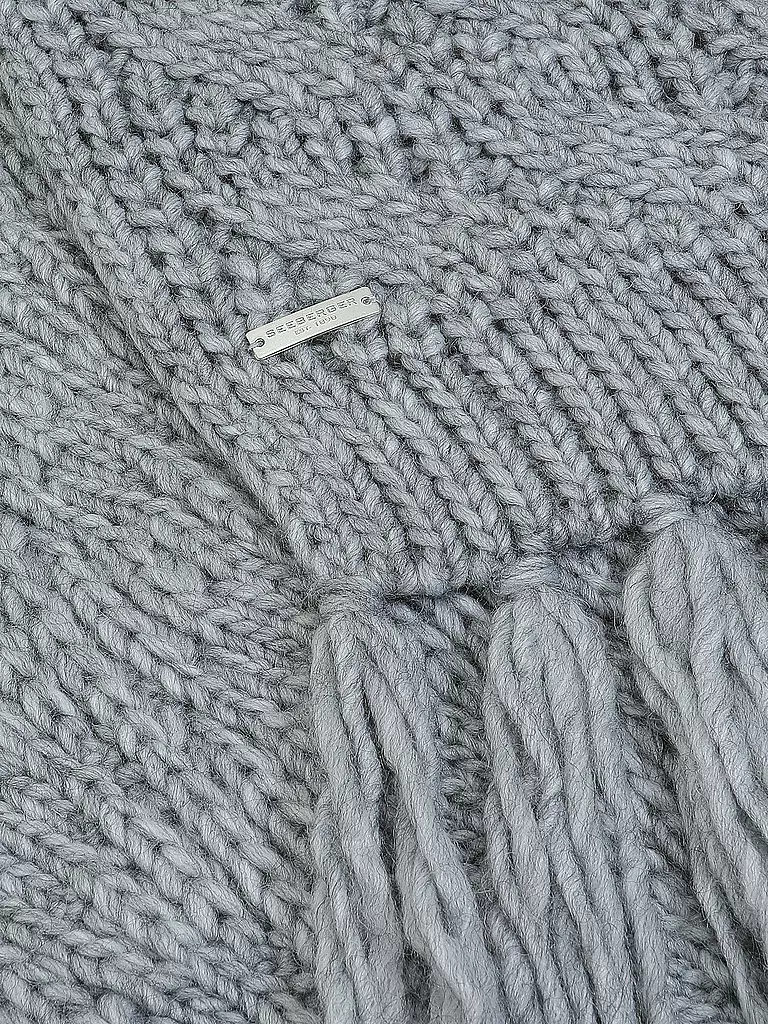SEEBERGER | Strickschal | grau
