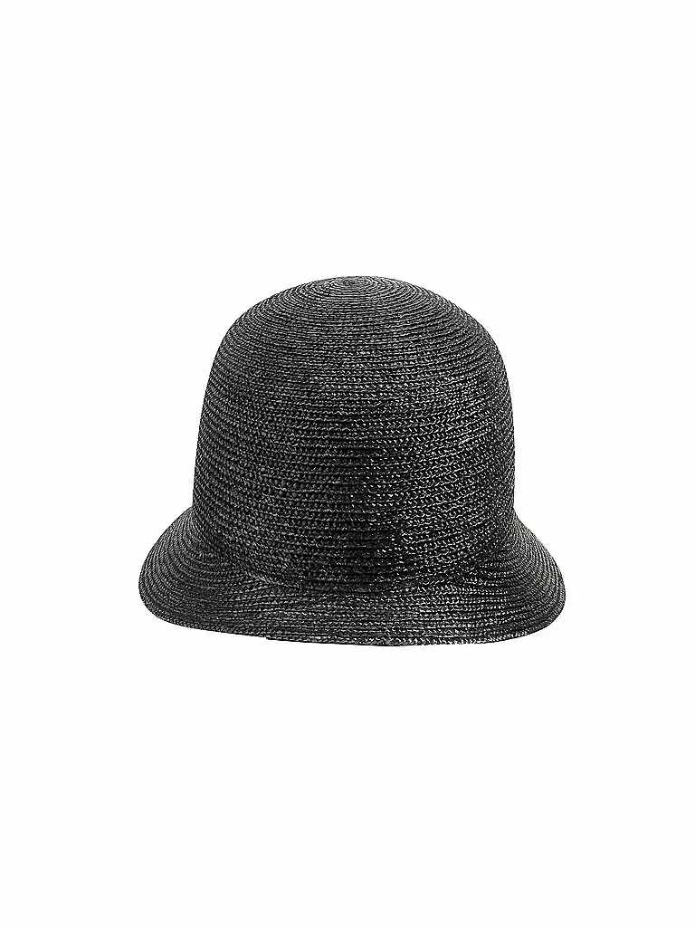 SEEBERGER | Strohhut - Glocke | schwarz