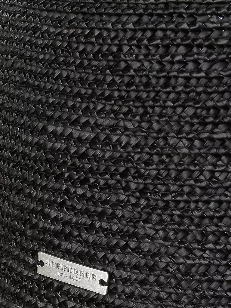 SEEBERGER | Strohhut - Glocke | schwarz