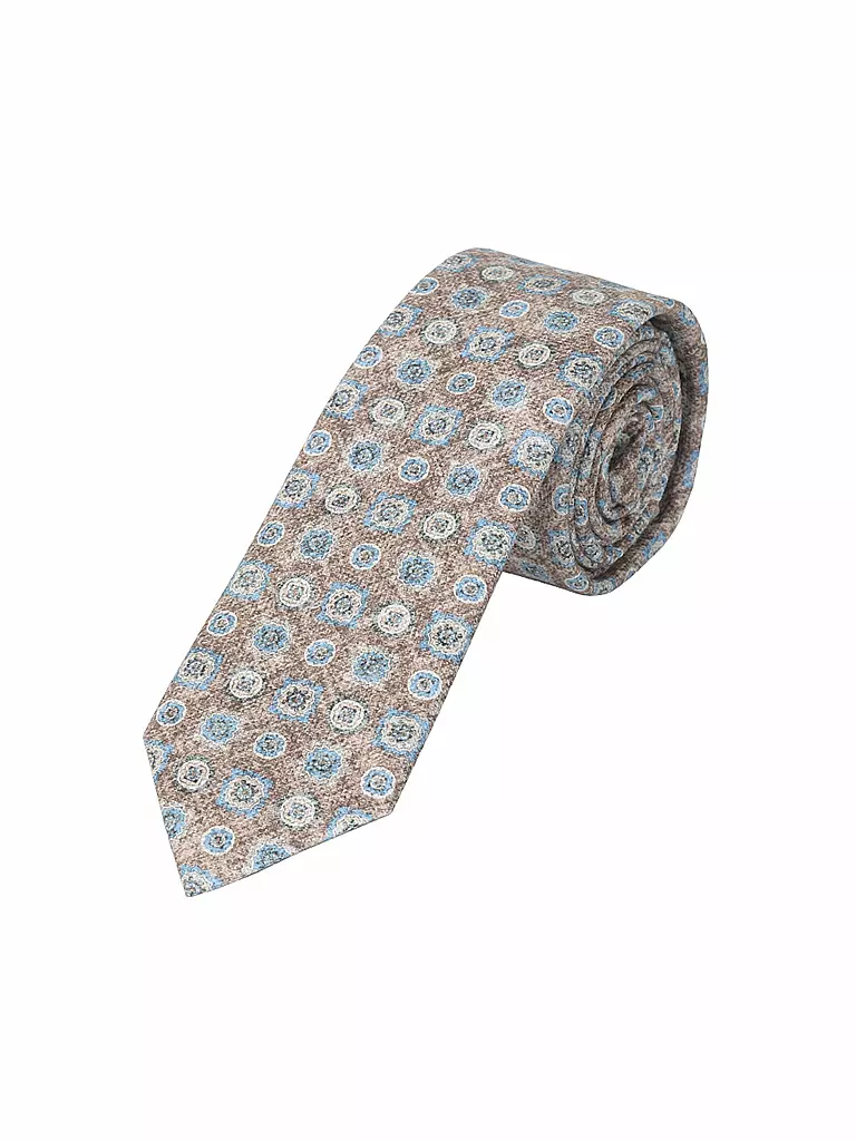 SEIDENFALTER | Krawatte  | beige