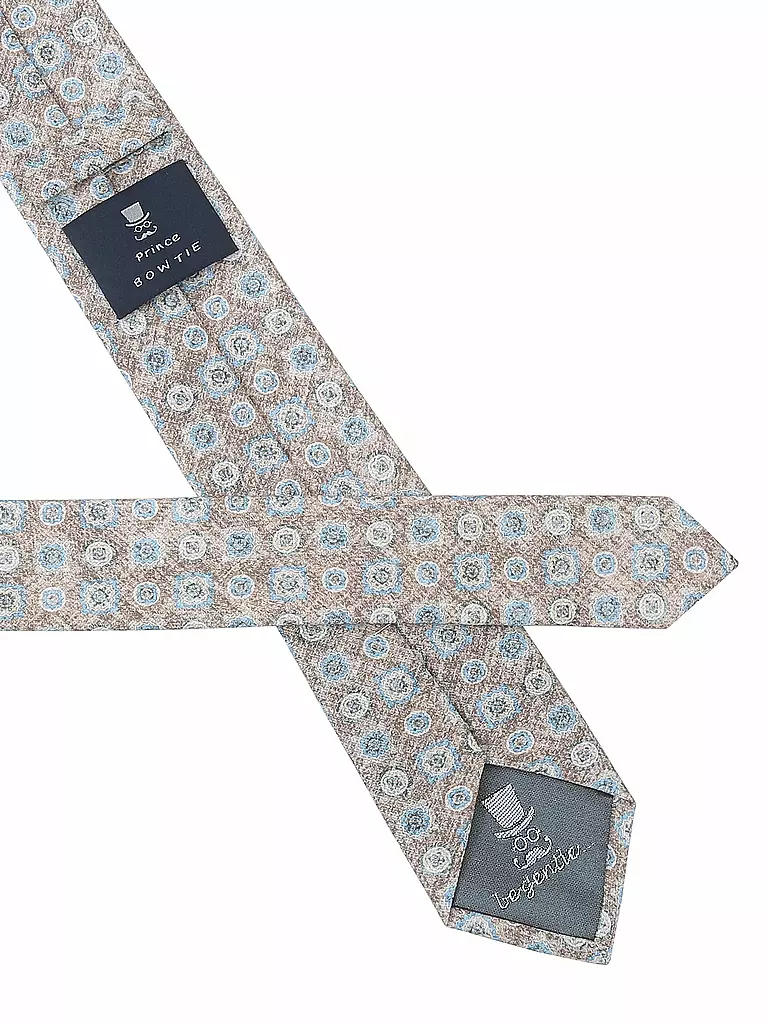SEIDENFALTER | Krawatte  | beige