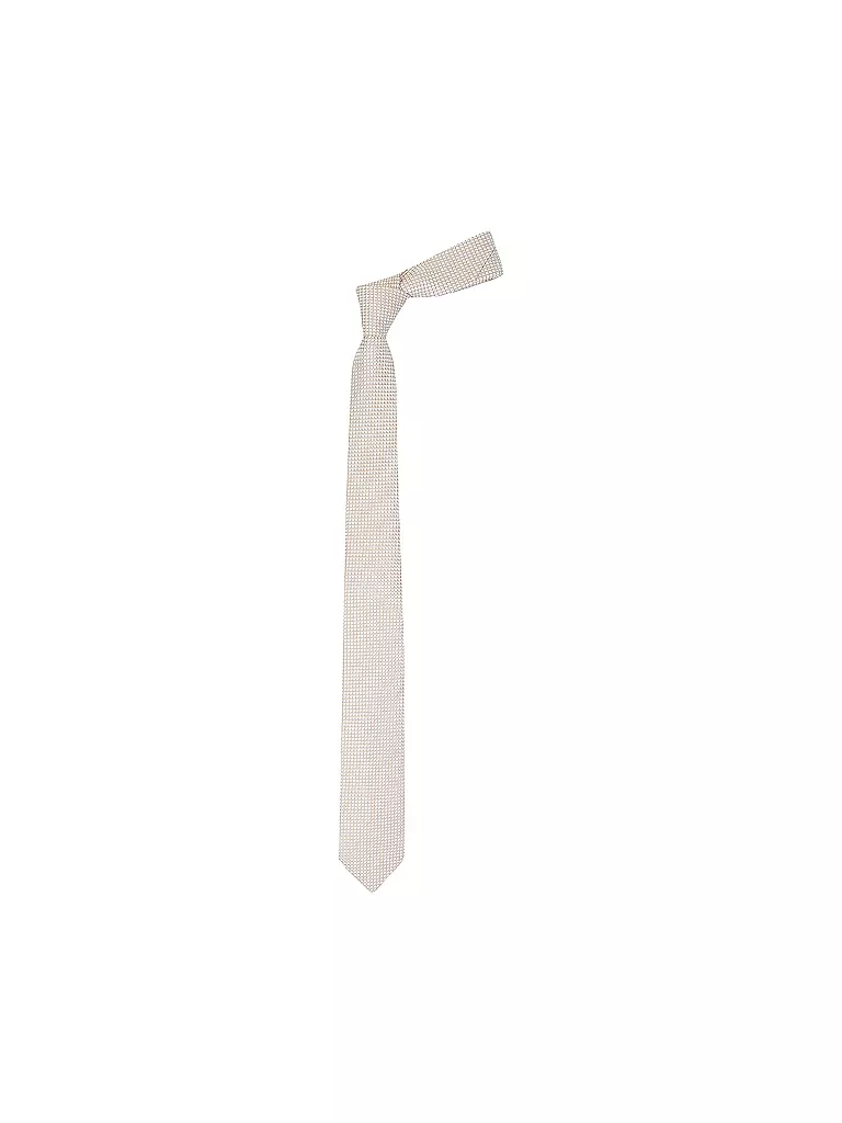 SEIDENFALTER | Krawatte PRINCE BOWTIE  | beige
