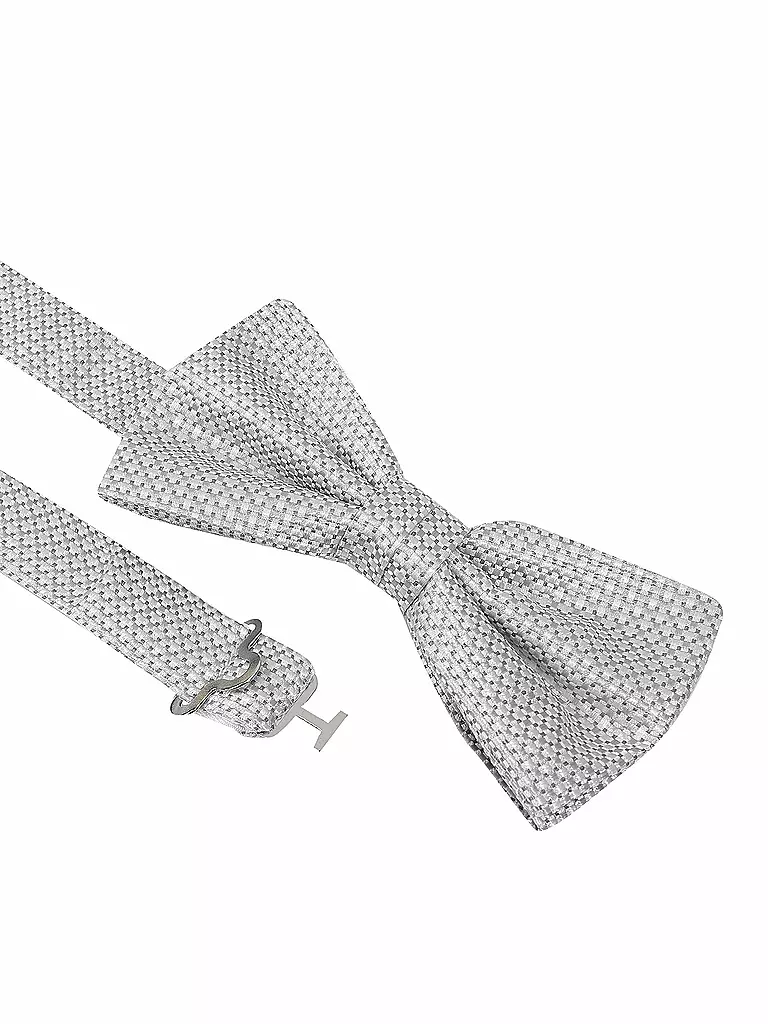 SEIDENFALTER | Masche - Fliege PRINCE BOWTIE  | silber