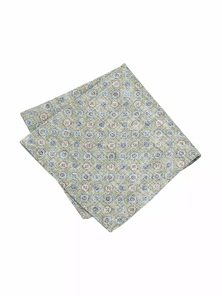 SEIDENFALTER | Stecktuch PRINCE BOWTIE | grün