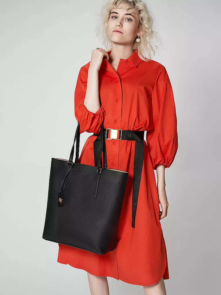 SEIDENFELT | Tasche - Shopper LASKA | schwarz