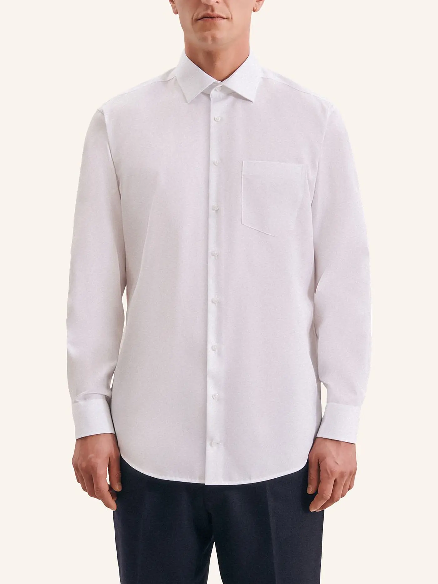 SEIDENSTICKER | Business Hemd Comfort Fit | weiss