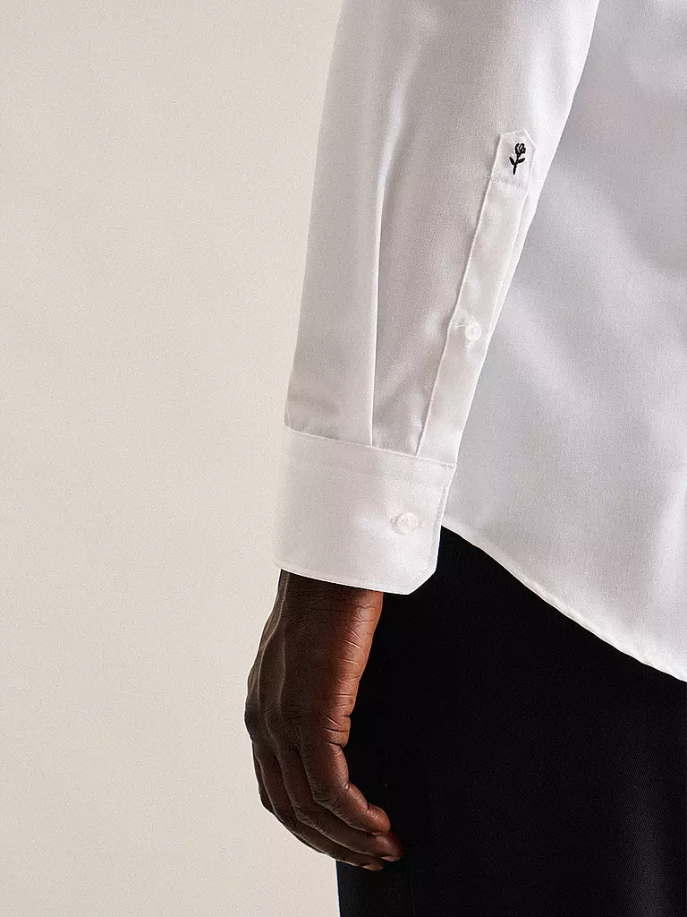 SEIDENSTICKER | Business Hemd Shaped Fit | weiss