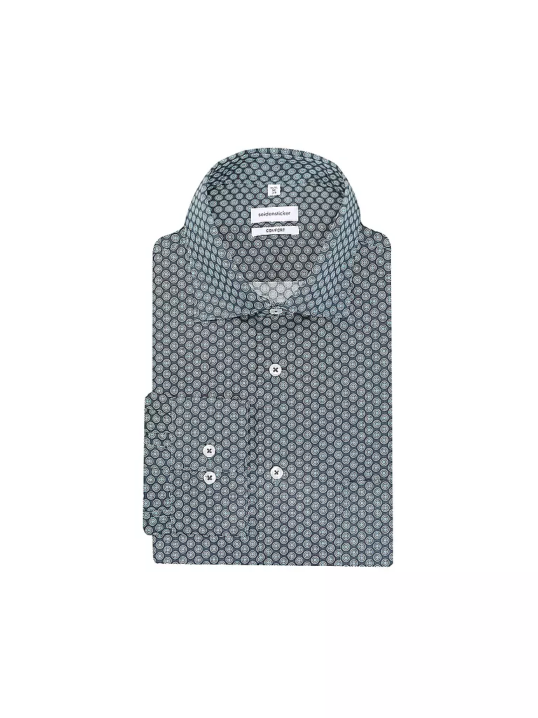 SEIDENSTICKER | Hemd Regular Fit  | dunkelgrün