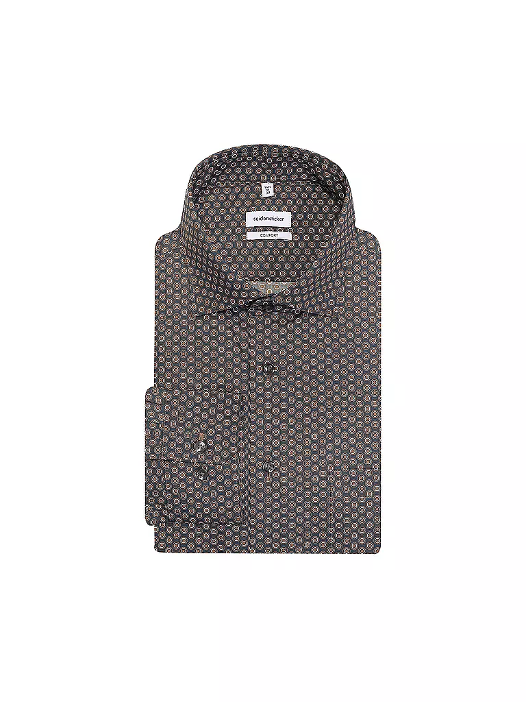 SEIDENSTICKER | Hemd Regular Fit  | braun