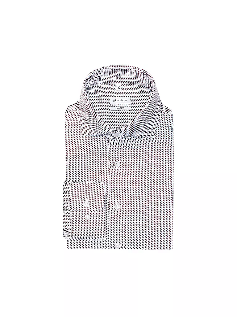 SEIDENSTICKER | Hemd Regular Fit  | dunkelrot