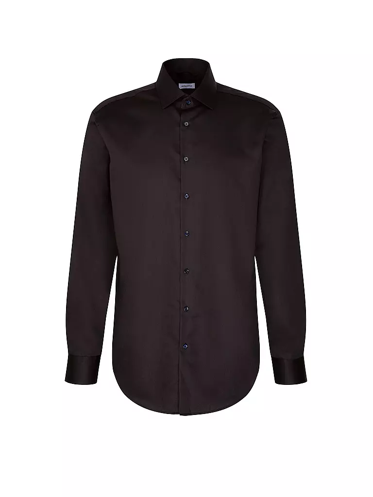 SEIDENSTICKER | Hemd Regular Fit  | schwarz