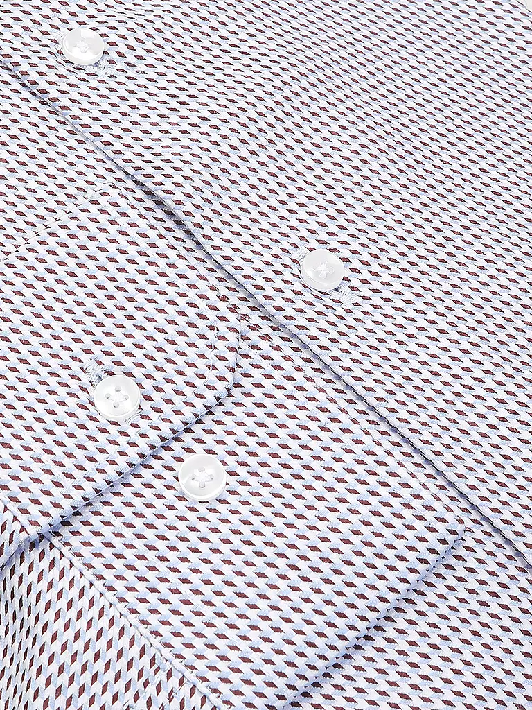 SEIDENSTICKER | Hemd Regular Fit  | dunkelrot