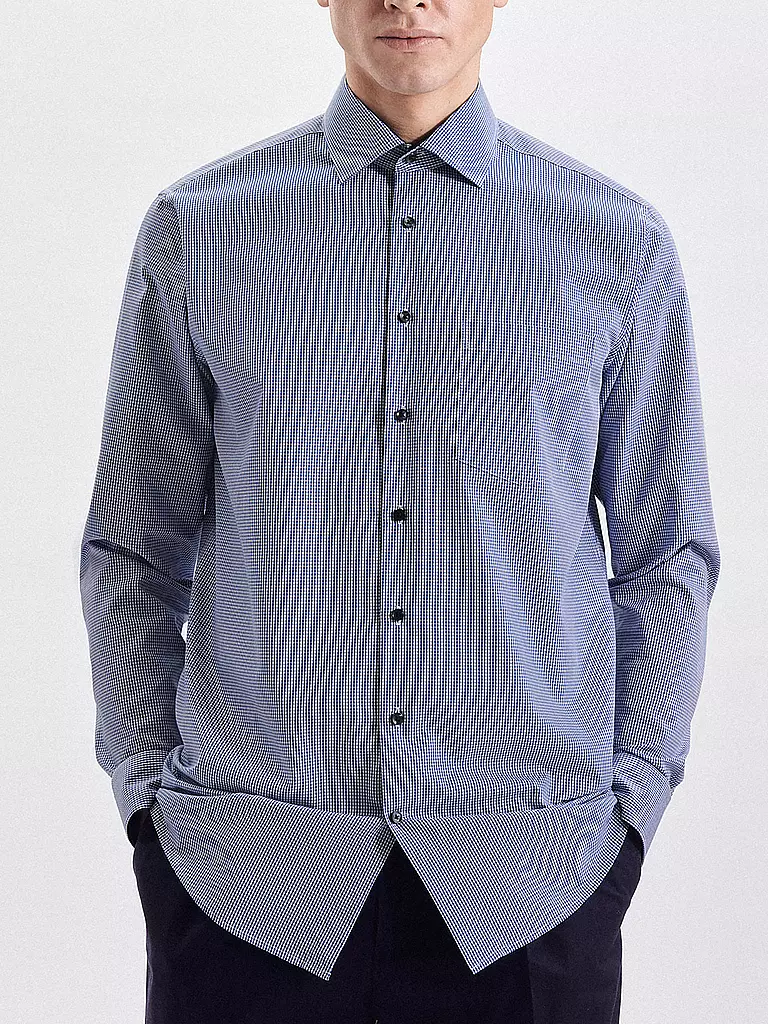 SEIDENSTICKER | Hemd Regular Fit  | dunkelblau